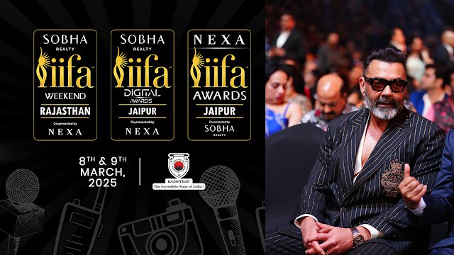 IIFA 2025: बॉबी देओल हुए IIFA के सिल्वर जुबली समारोह में शामिल, जयपुर में मनेगा सिनेमा का भव्य उत्सव!